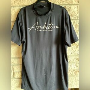 Ambition Black Short Sleeve Tee